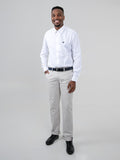 Ben Sherman Mens Straight Fit Chinos In Sustained Grey