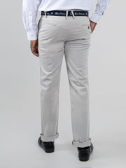 Ben Sherman Mens Straight Fit Chinos In Sustained Grey