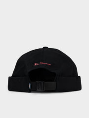Ben  Sherman Mens B Docket Hat In Black