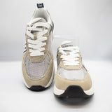 Bikkembergs 19125 Mens Shoe Suede Ivory