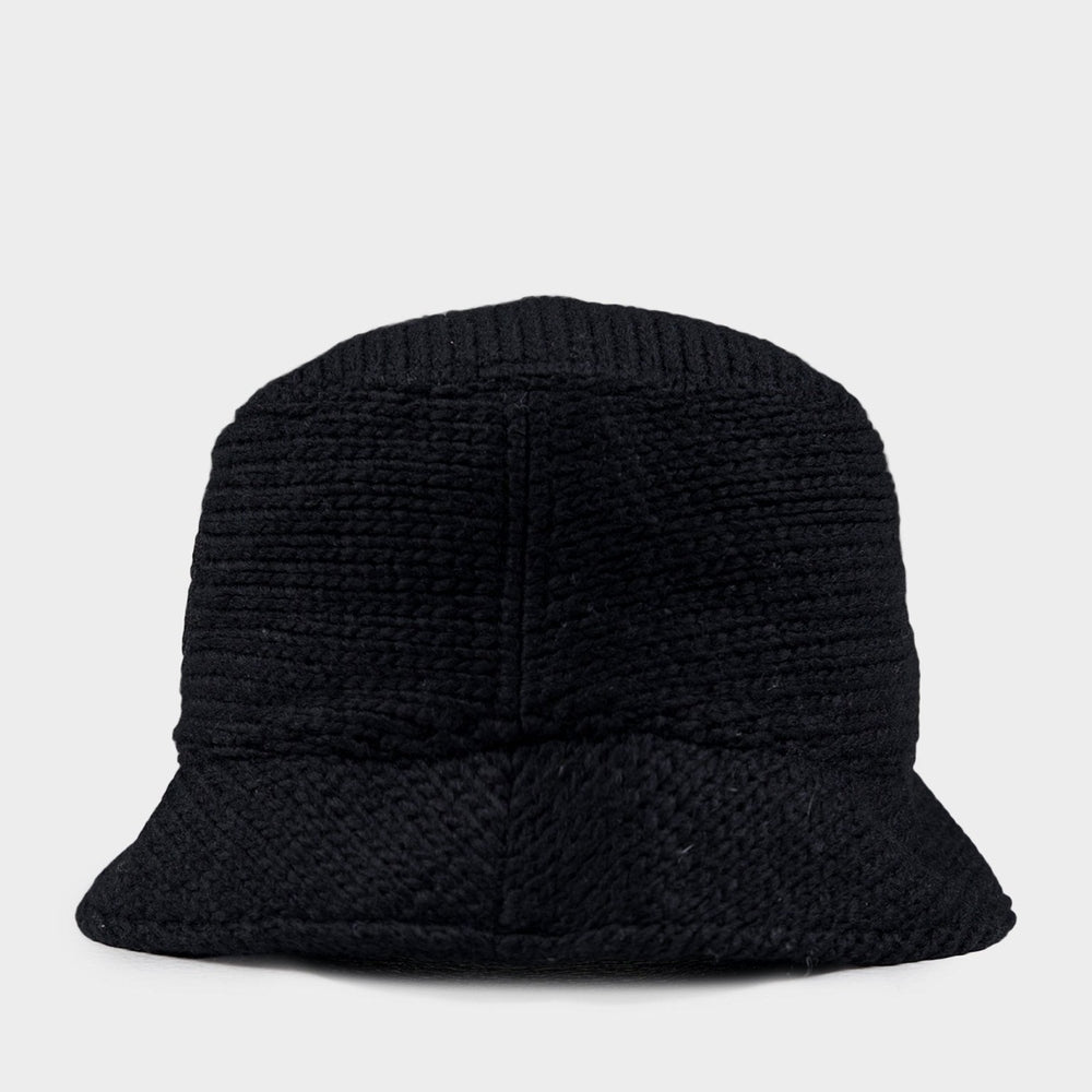 Ben Sherman Crochet Knit Hat In Black