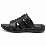 Hush Puppies Mens Gerrie Nubuck Sandals In Black