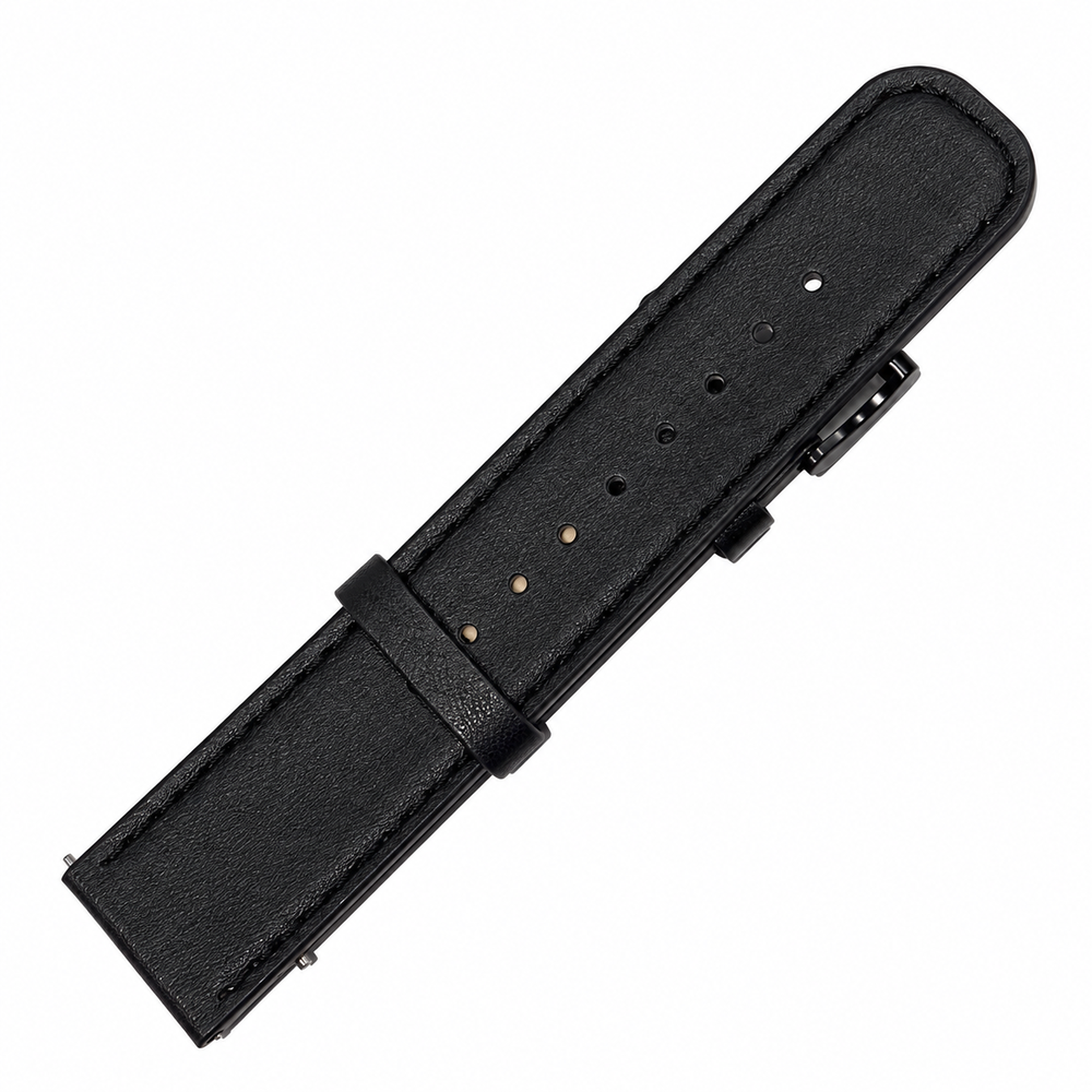 Ciga Unisex R Series Leather Strap In Black
