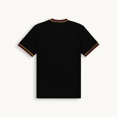 Tshepo Jeans Unisex Flag Ribbed T-Shirt In Black