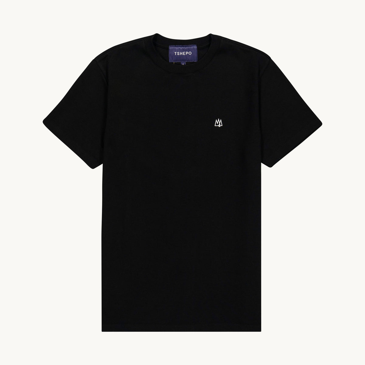 Tshepo Jeans Flag Stripe T-Shirt Black