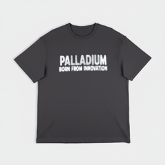 Palladium Mens Born From Innovation T-Shirt In Charcoal