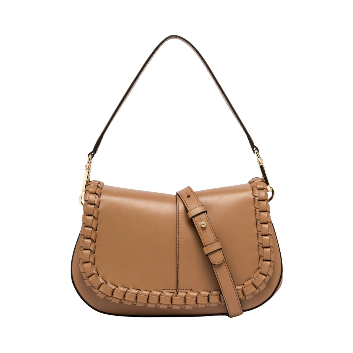 Gianni Chiarini 0848 Prck-Thr Leather Bag Tan