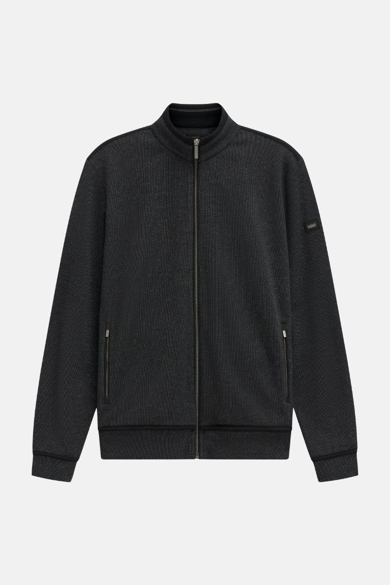 Bugatti 8750 Jacket Knitted 290 Black