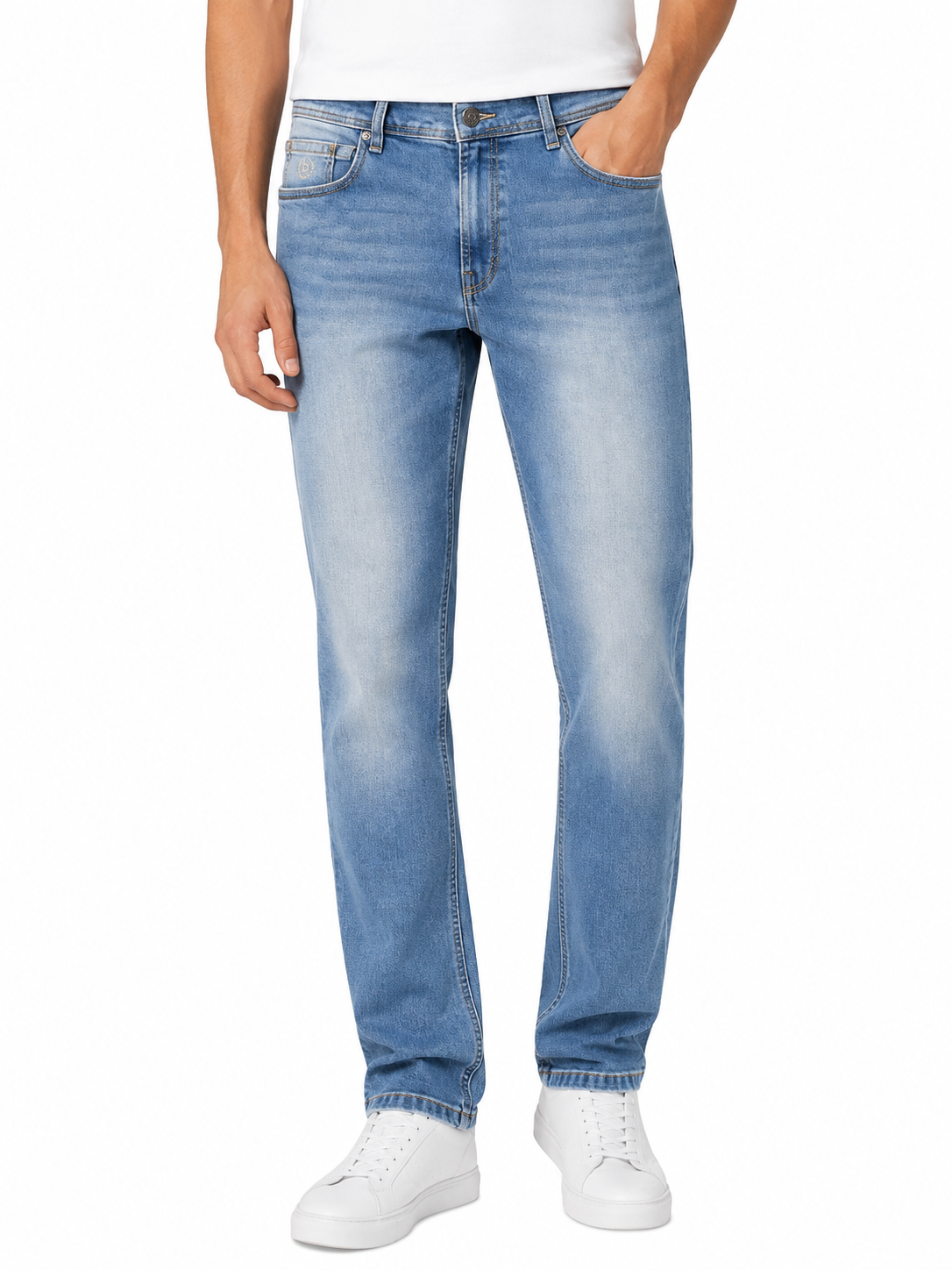 Bugatti 16641/326 Jeans In Stonewash