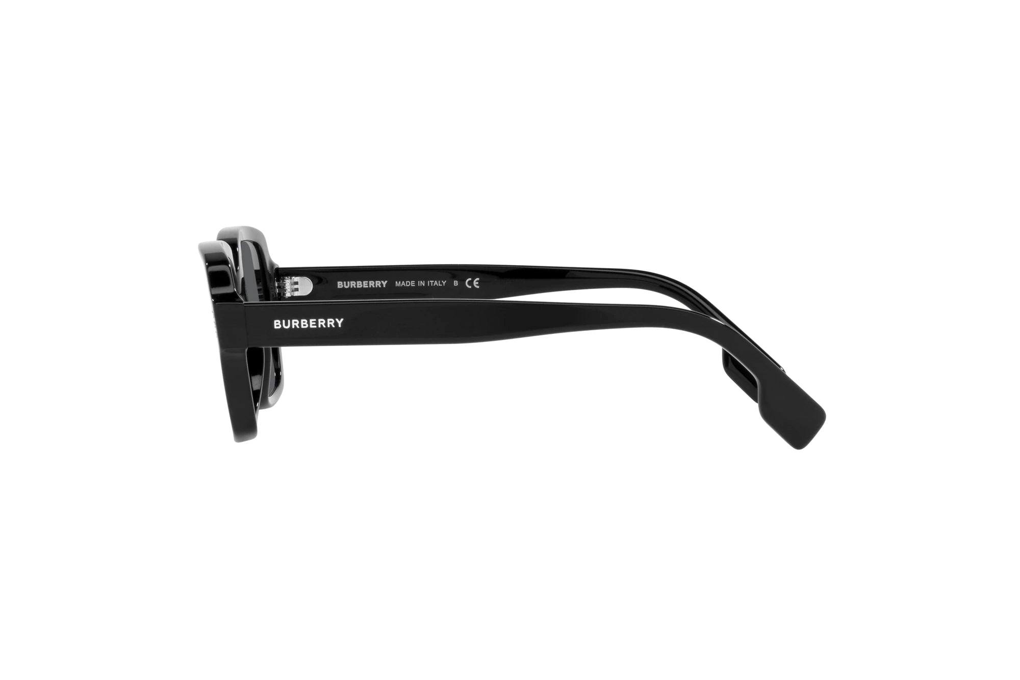 Burberry Eldon Unisex Sunglasses In Black