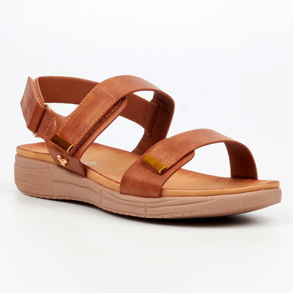 Butterfly feet Ladies Mylee 2 Shoes In Tan