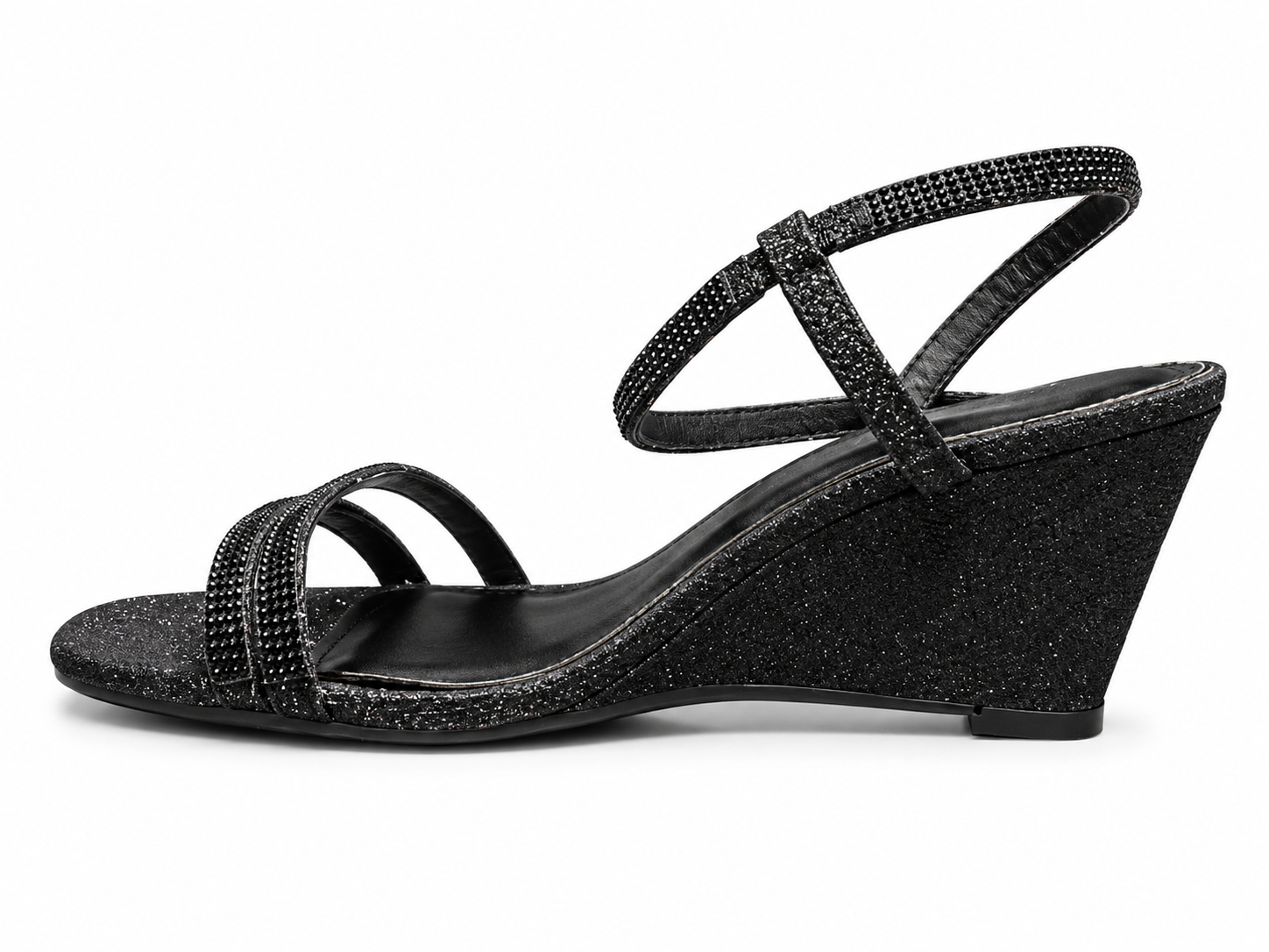 Butterfly Feet Ladies Crysta 1 Heels In Black