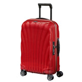 Samsonite C Lite Spinner Trolley Bag In Chili Red