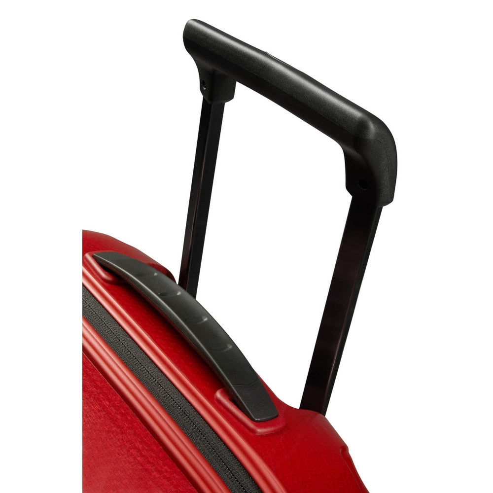 Samsonite C Lite Spinner Trolley Bag In Chili Red