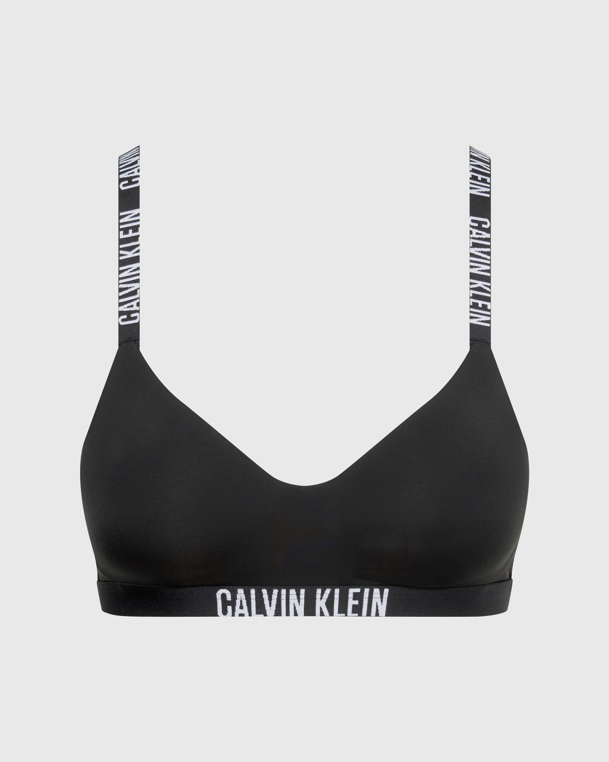 Calvin Klein Qf7659E Lightly Lined Bralette Black