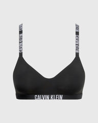 Calvin Klein Qf7659E Lightly Lined Bralette Black