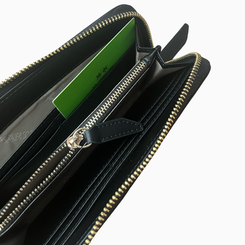 La Martina Womens Marilena Wallet In Black