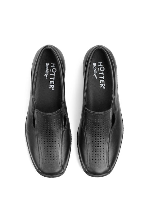 Hotter Ladies Calypso II Shoes In Black
