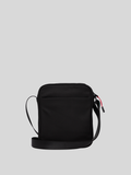Replay Mens Fm3702 Camo Nylon Crossbody Bag In Black