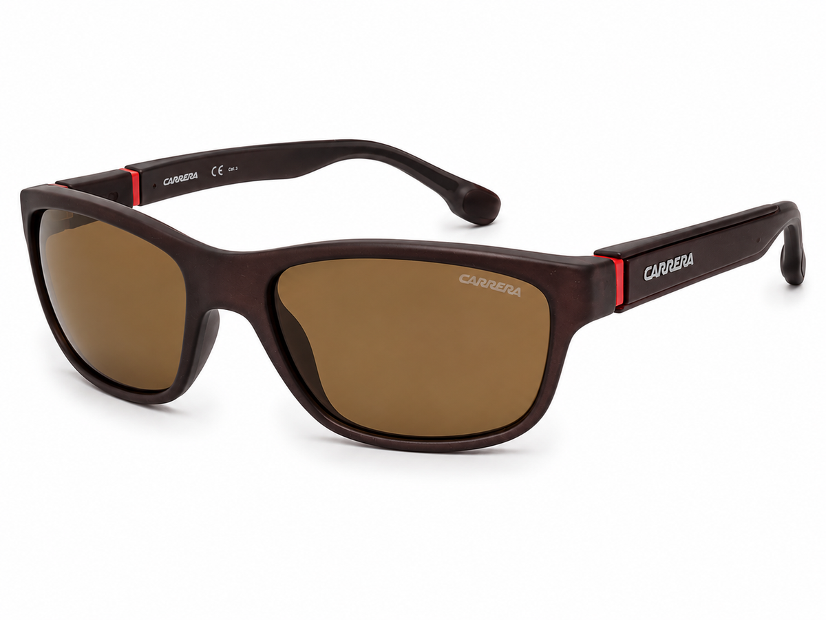 Carrera Rectangle Sunglasses In Brown