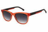 Carrera Rounded Frame Sunglasses In Orange