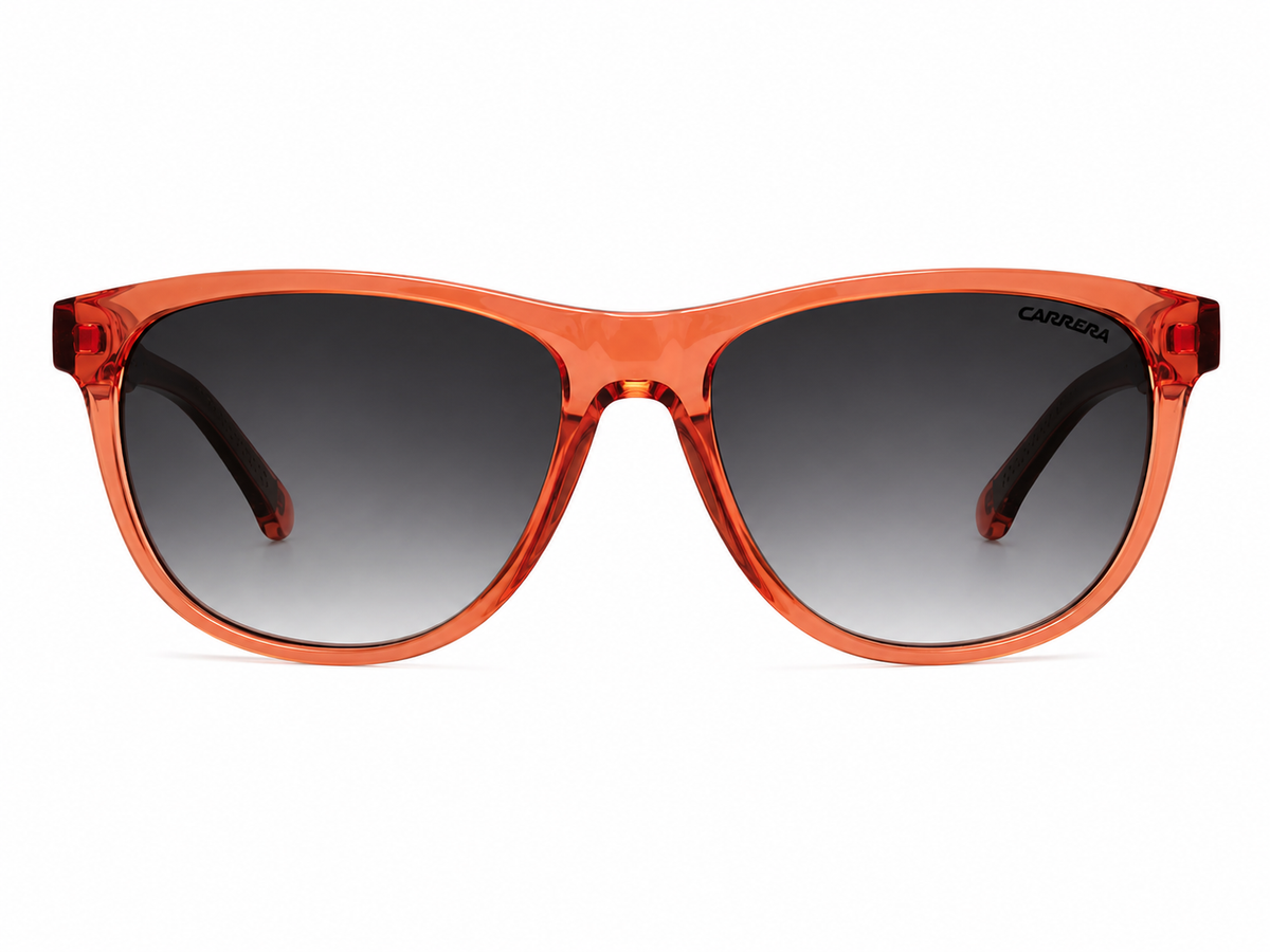 Carrera Rounded Frame Sunglasses In Orange