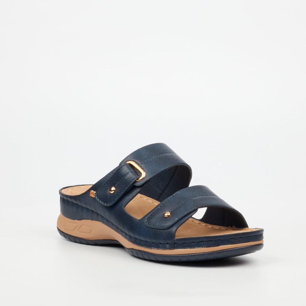 Butterfly Feet Ladies Cassidi 1 Shoes In Navy