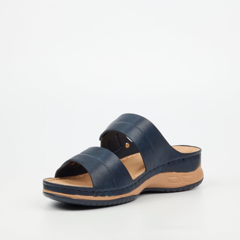 Butterfly Feet Ladies Cassidi 1 Shoes In Navy