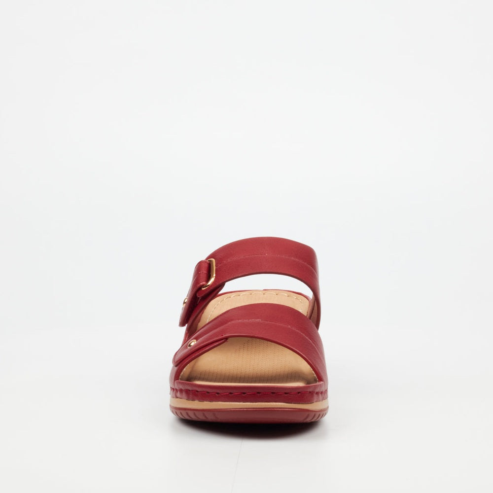 Butterfly Feet Ladies Cassidi 1 Shoes In Red