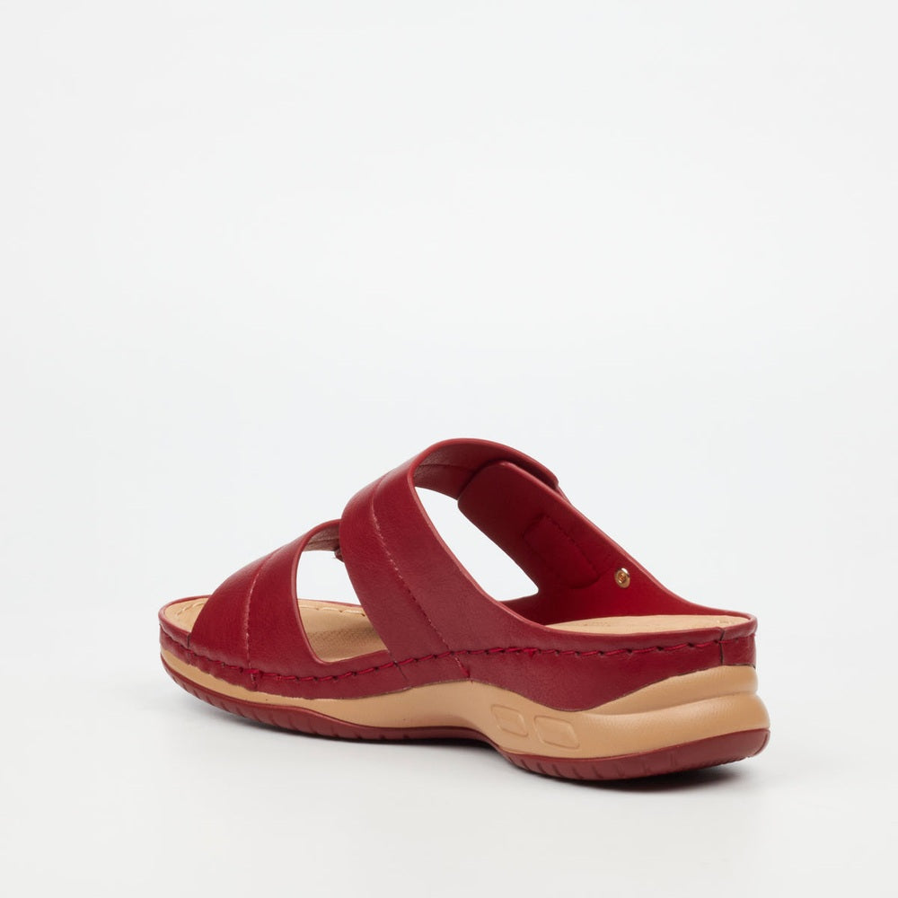 Butterfly Feet Ladies Cassidi 1 Shoes In Red