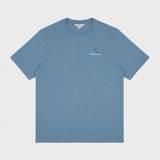 Ben Sherman Entry Target Print Crew Neck T-Shirt In Blue