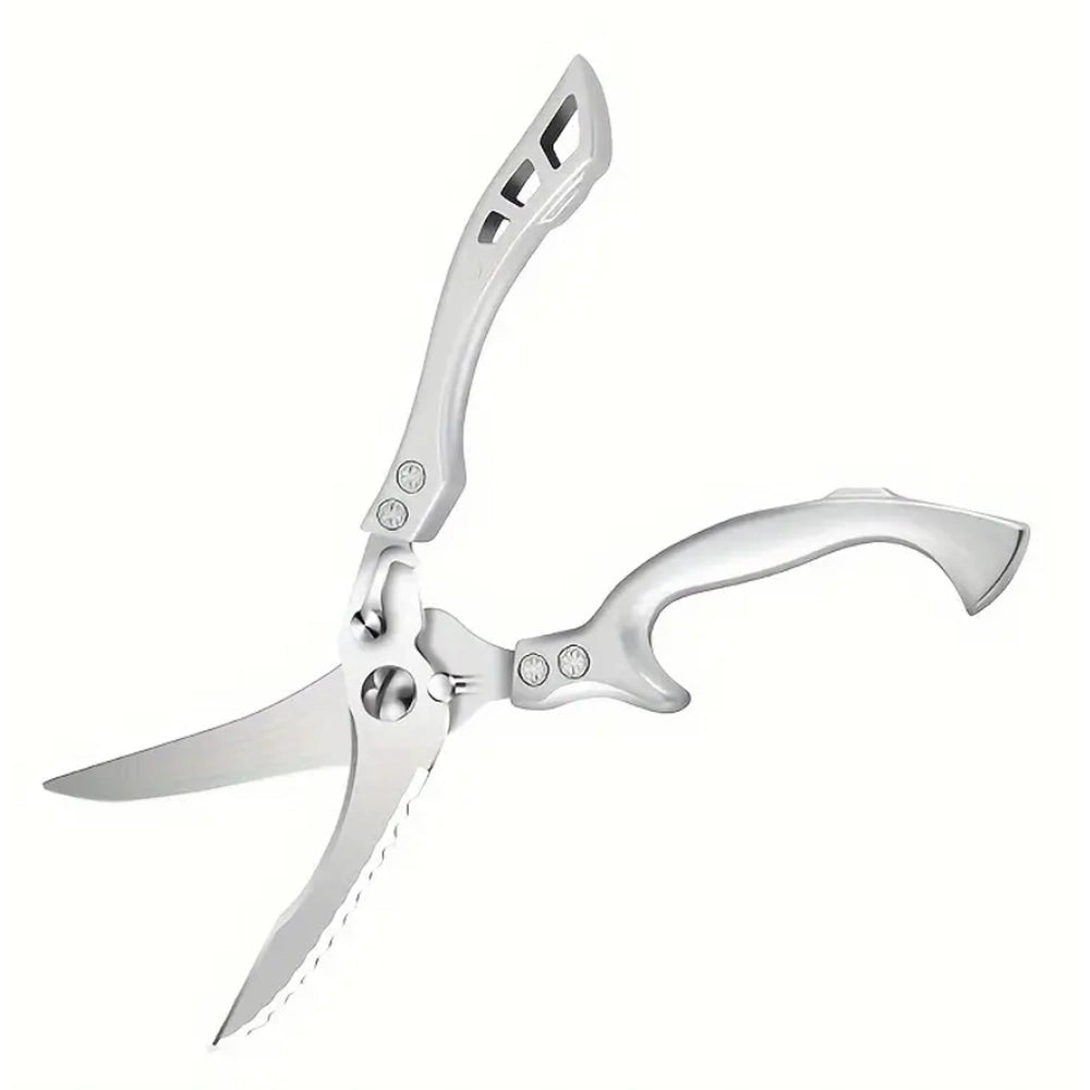 Creative Cooking Poultry Shears In Silver