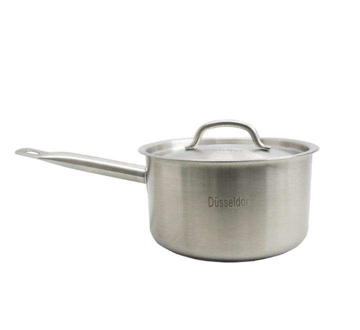 Dusseldorf Stainless Steel Small Milk Pot In Silver