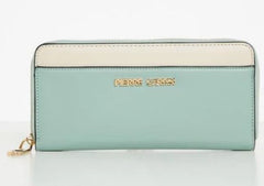 Pierre Cardin Charlie Zip Around Purse In Cream