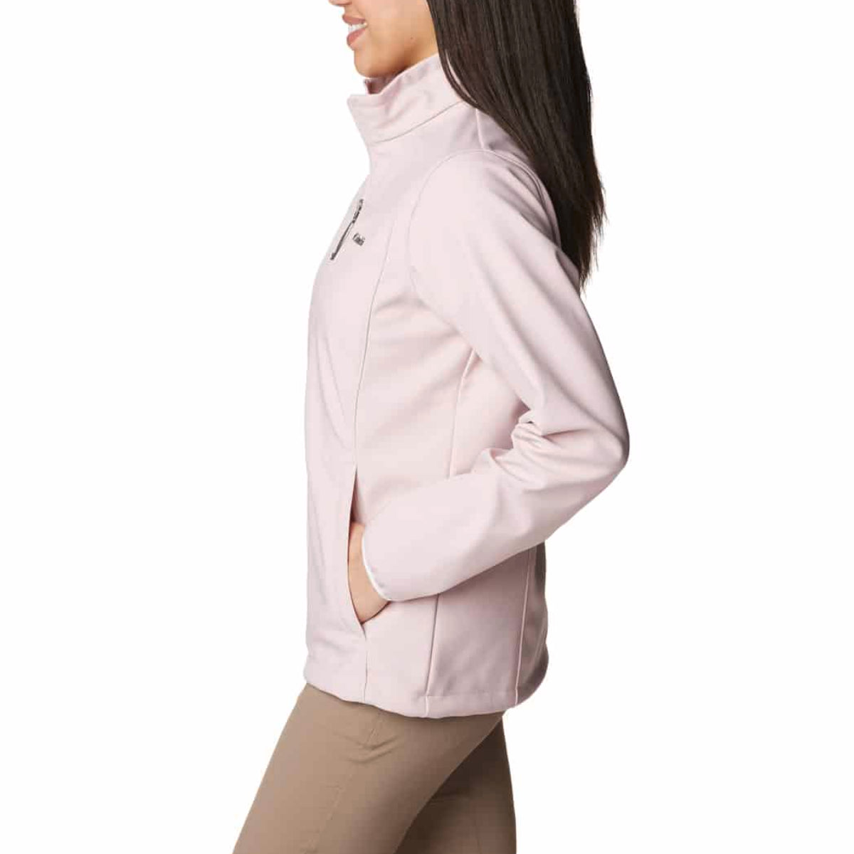 Columbia Womens Keuser Ridge Ii Softshell Jacket In Dusty Pink