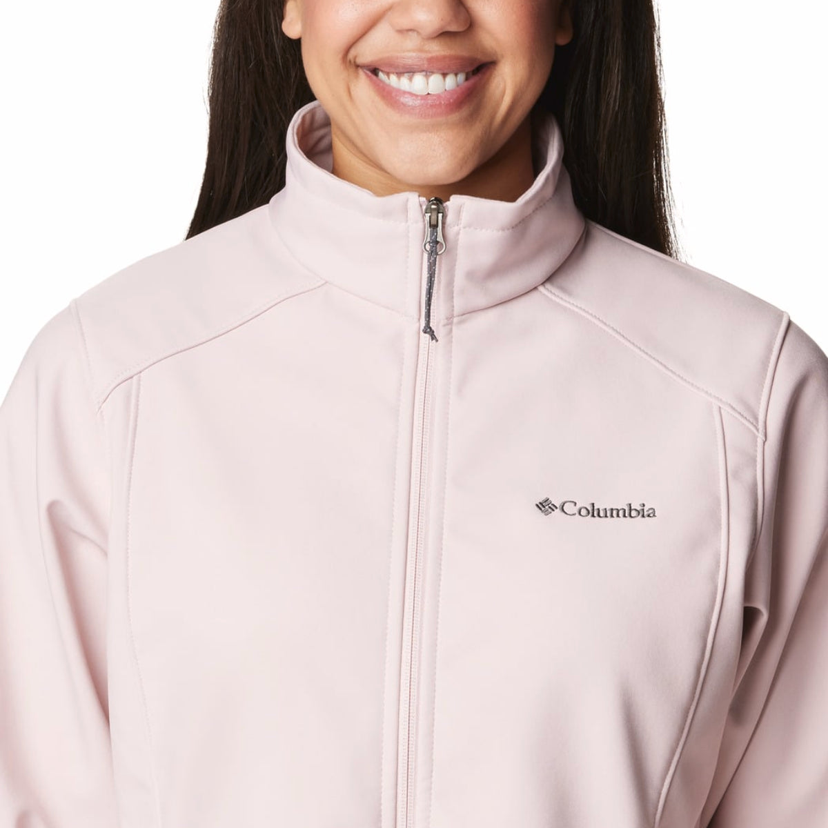 Columbia Womens Keuser Ridge Ii Softshell Jacket In Dusty Pink