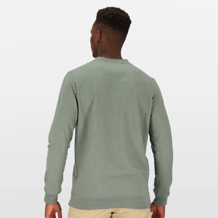 Salomon Wnf8834 Mens Core Crew Fleece Pullover Olive