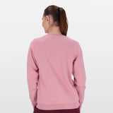 Salomon Womens Core Crew Fleece Top Pink