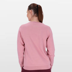 Salomon Womens Core Crew Fleece Top Pink