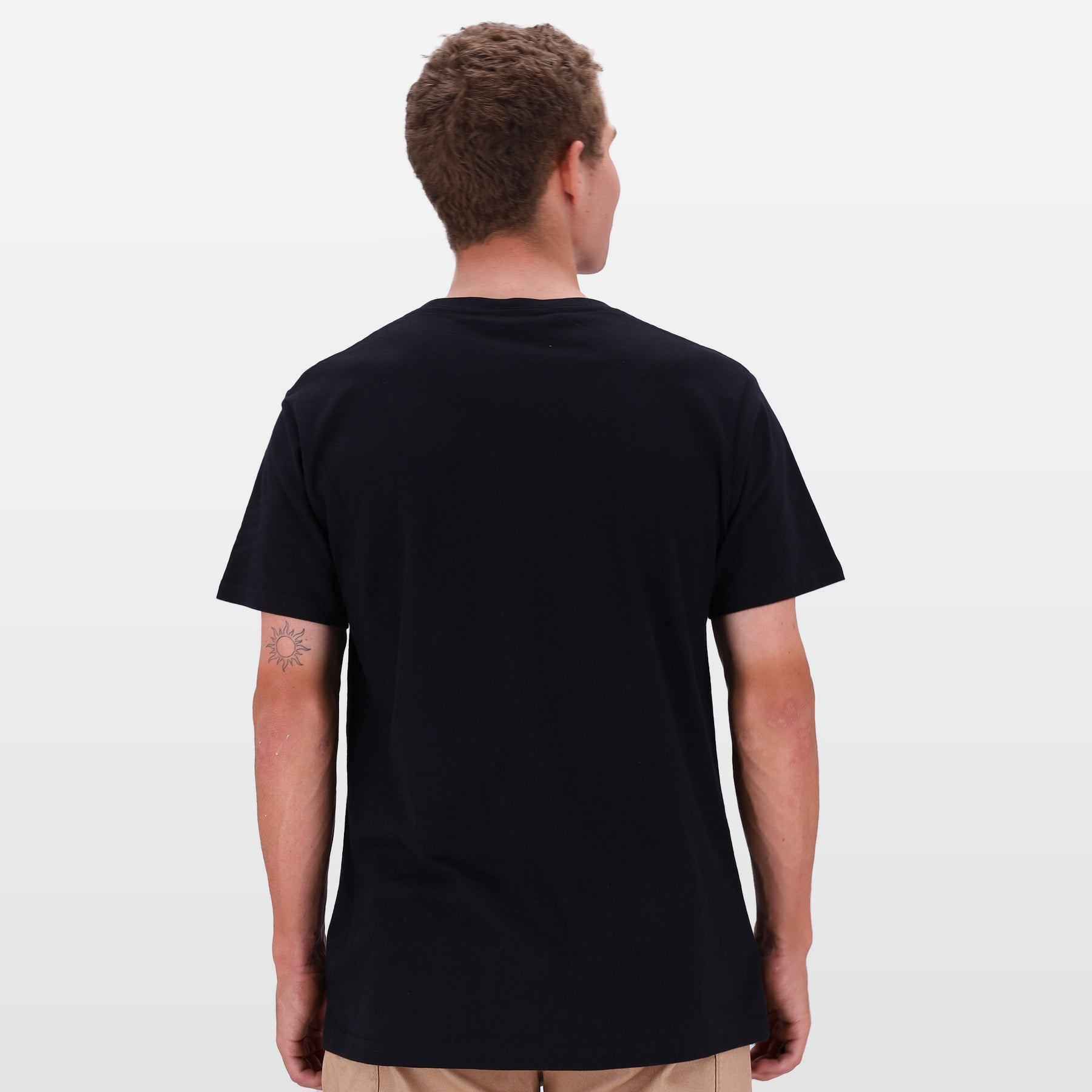 Salomon Mens Core Logo Ss Tee Black