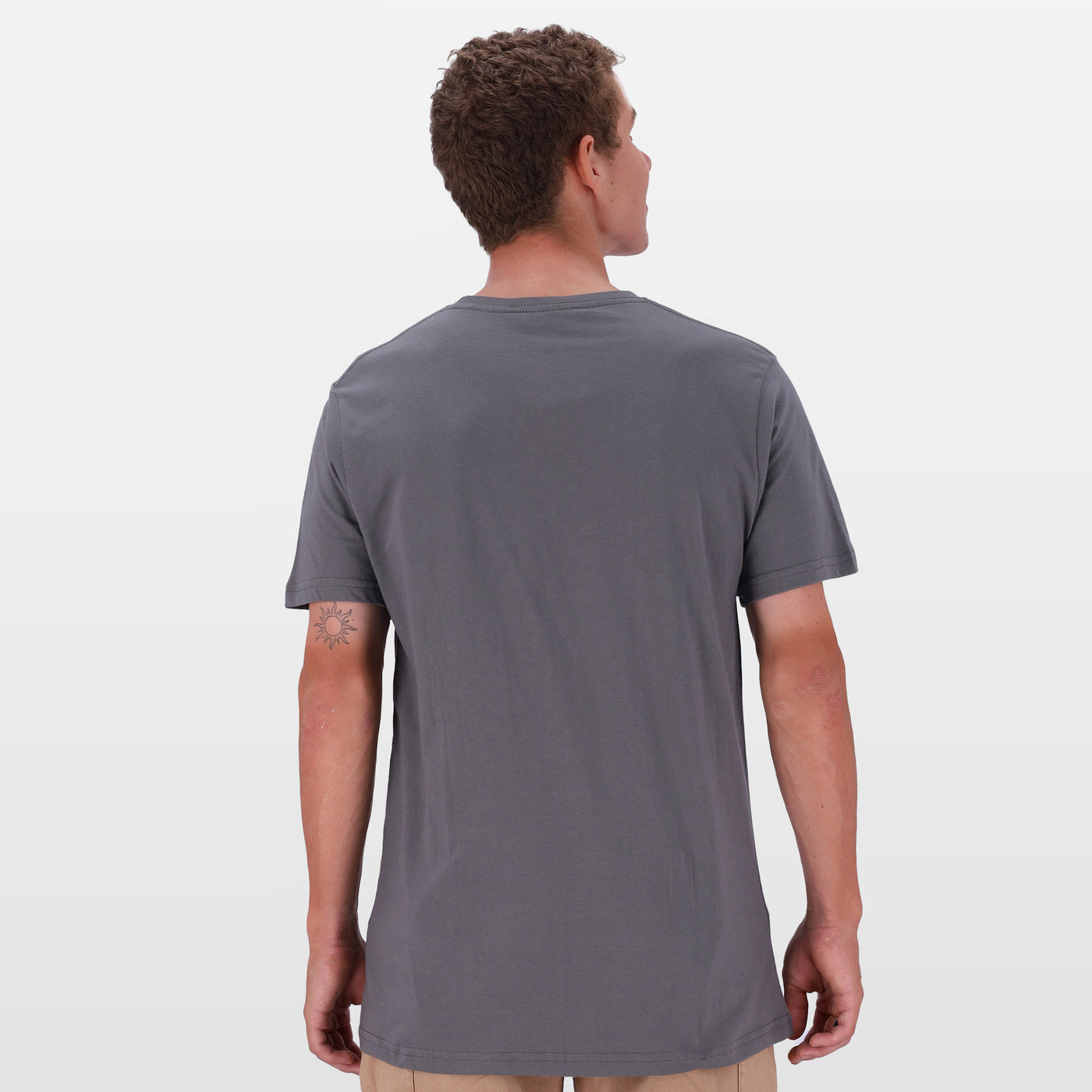 Salomon Mens Core Logo Ss Tee Castle Rock