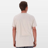 Salomon Mens Core Logo Short Sleeves T-Shirts In Pumice Stone