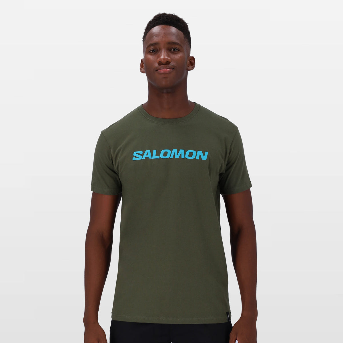 Salomon Sml8909 Mens Core Logo Ss Tee Grape Leaf