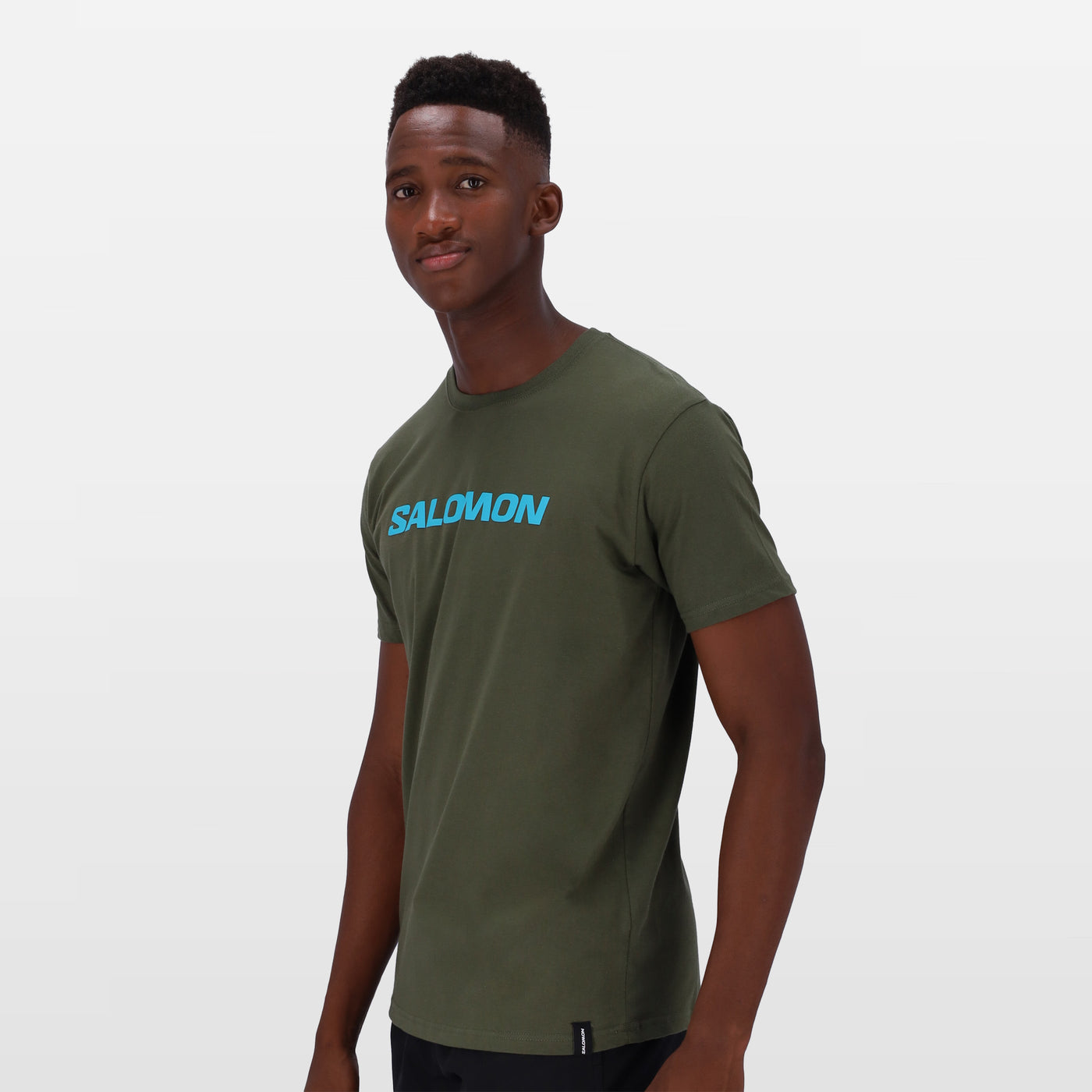 Salomon Sml8909 Mens Core Logo Ss Tee Grape Leaf