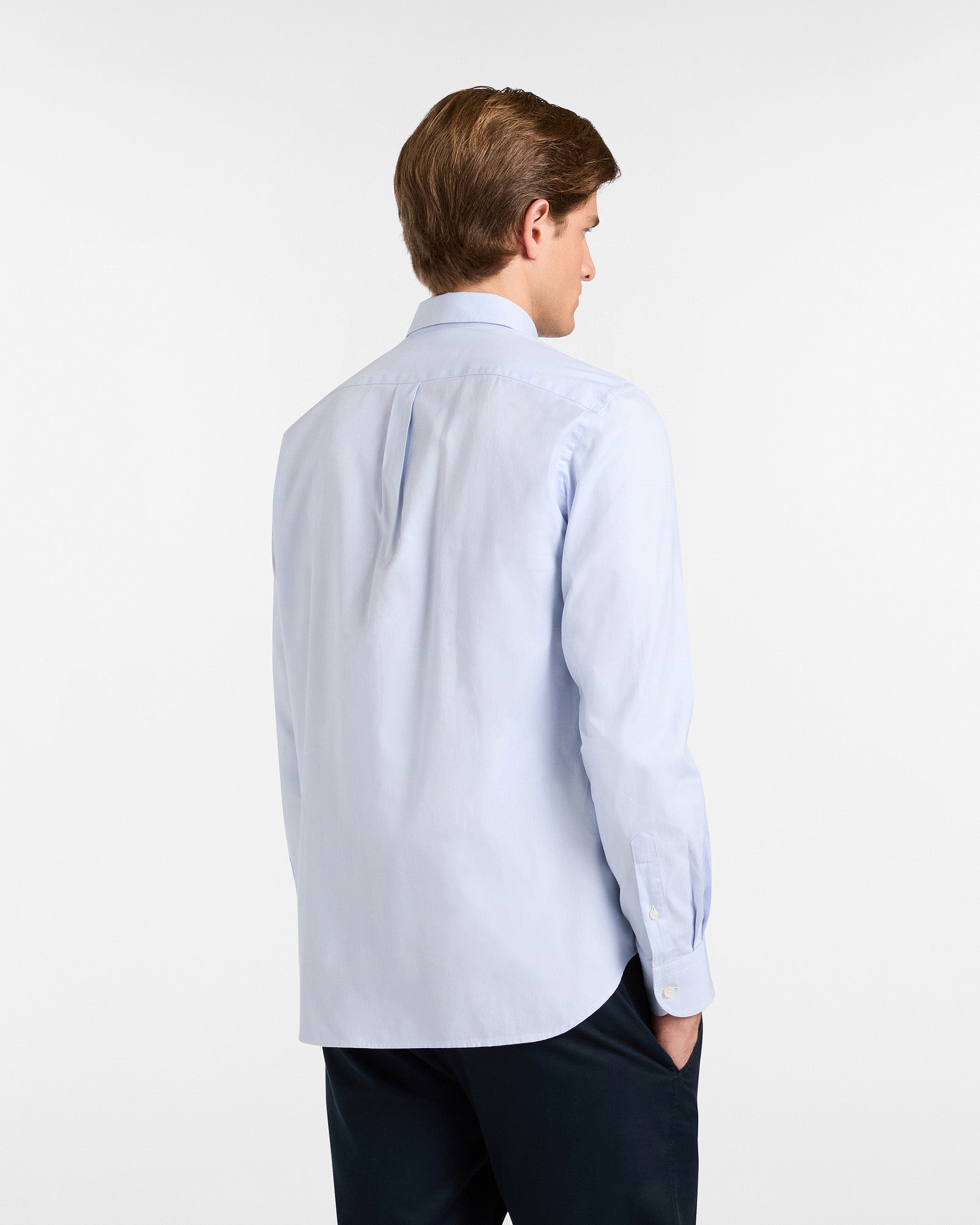 Harmont & Blaine Plaine Essential Shirt In Light Blue