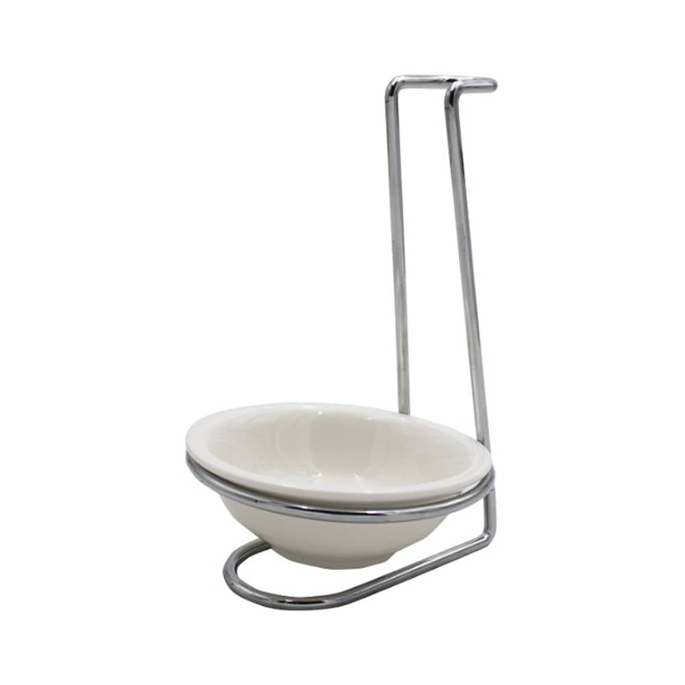 Décor Single Spoon Stand In Silver