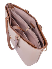 Cellini Amelia Laptop Bag In Taupe