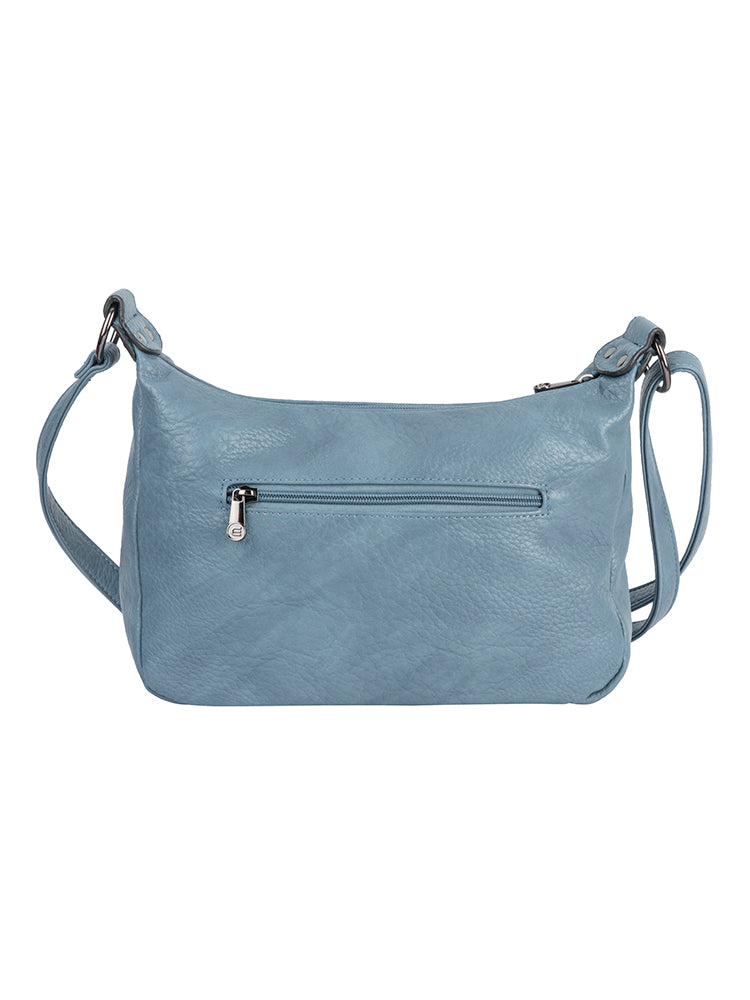 Cellini Lara Crossbody Bags In Blue