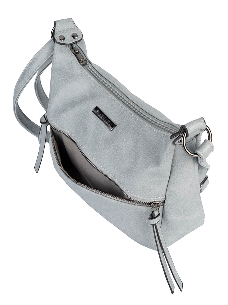 Cellini Lara Crossbody Bags In Grey