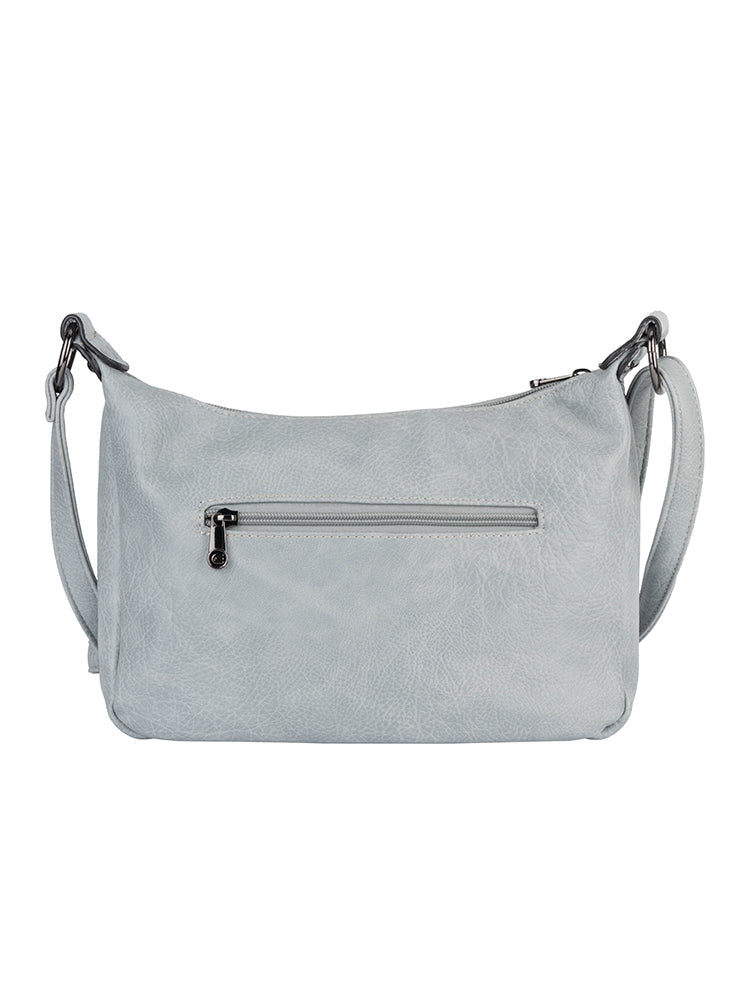 Cellini Lara Crossbody Bags In Grey